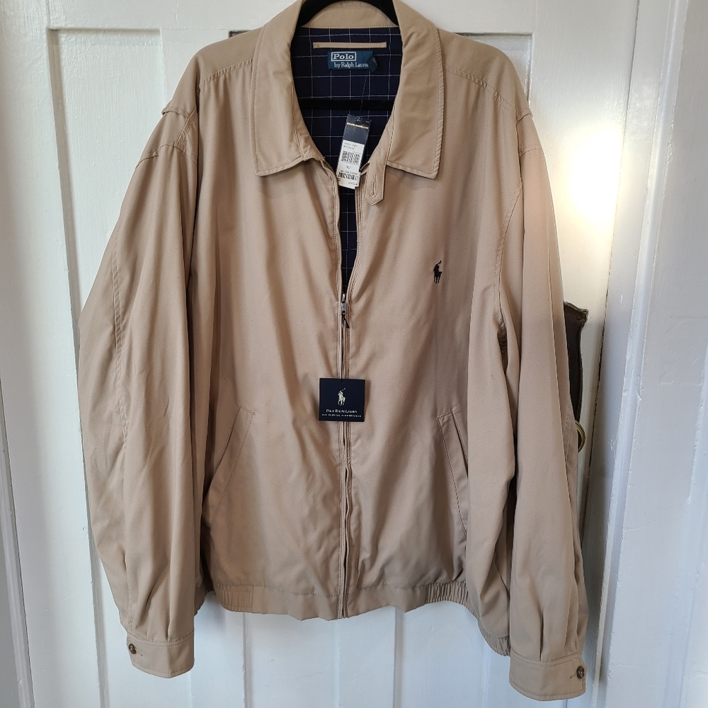 Ralph Lauren Polo Men's Bi-Swing Jacket 3XLT Big&Tall NWT Khaki